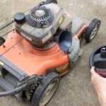 what kind of oil does a husqvarna lawn mower take