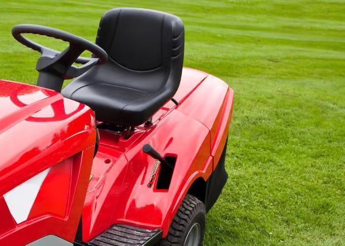 How to Glue Lawn Mower Seat Back on